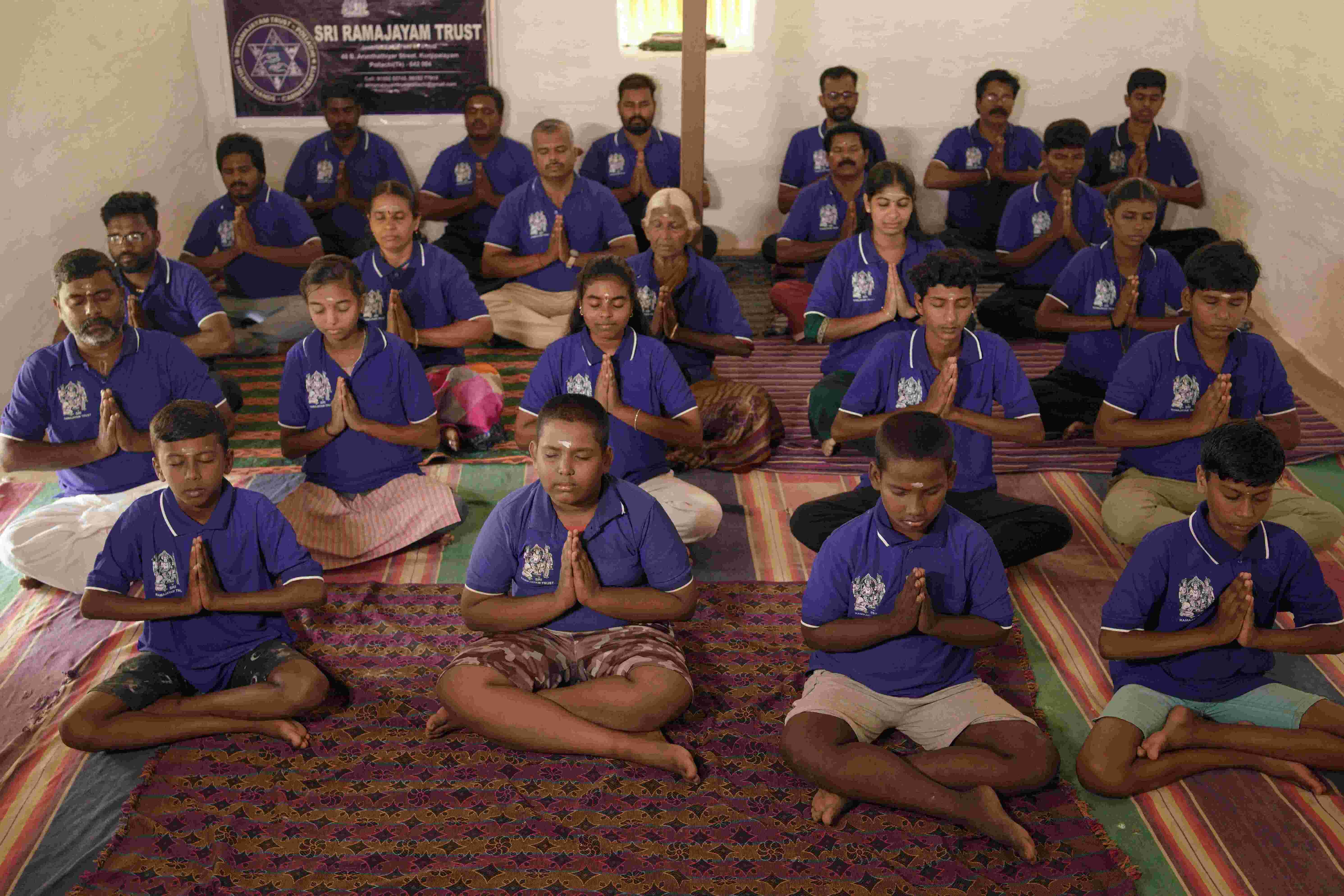 Yoga and meditation exercises